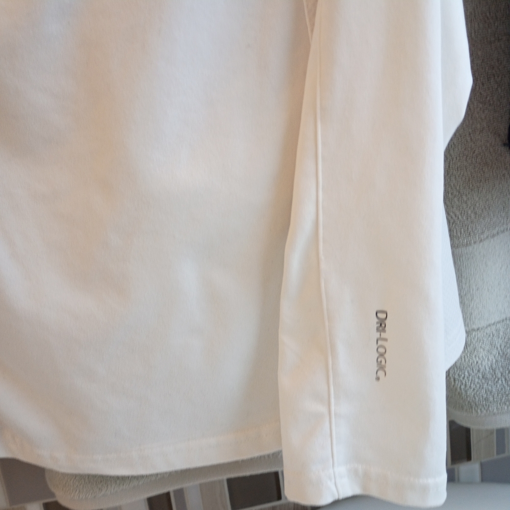Alpine 1/4 zip design Dri Logic Size L White - Picture 4 of 9